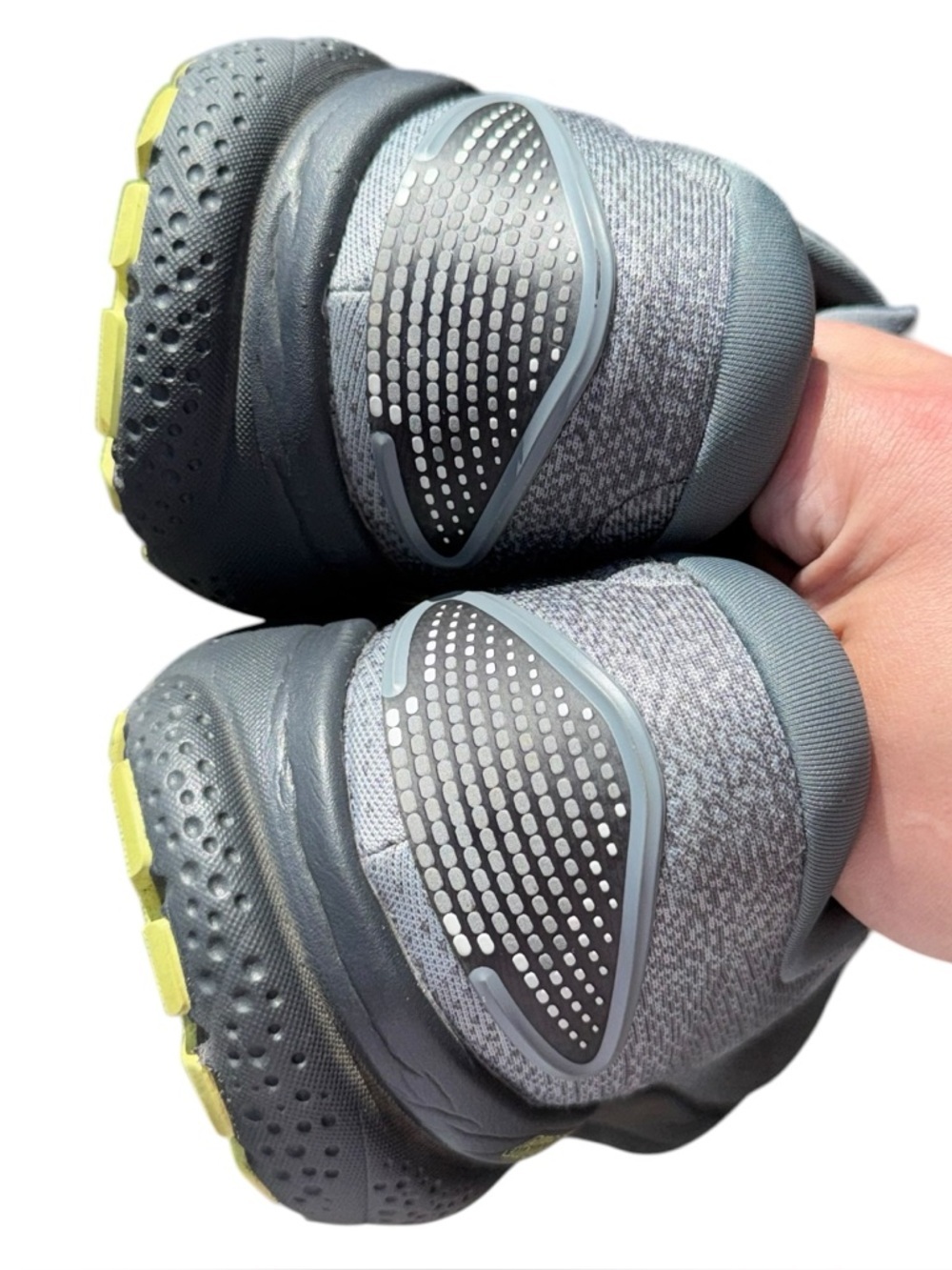 BROOKS Ghost 16 Primer Grey Lime Road Running Walking Sneakers Size 10.5 Medium - Picture 8 of 14